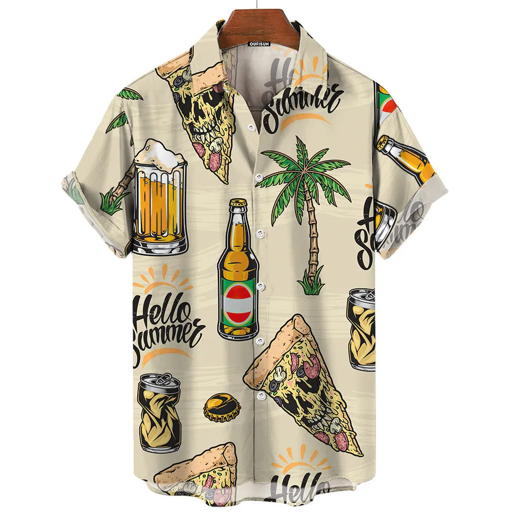 Мужская ретро-рубашка в гавайс – обзор и цена Vintage Hawaiian Floral Shirt