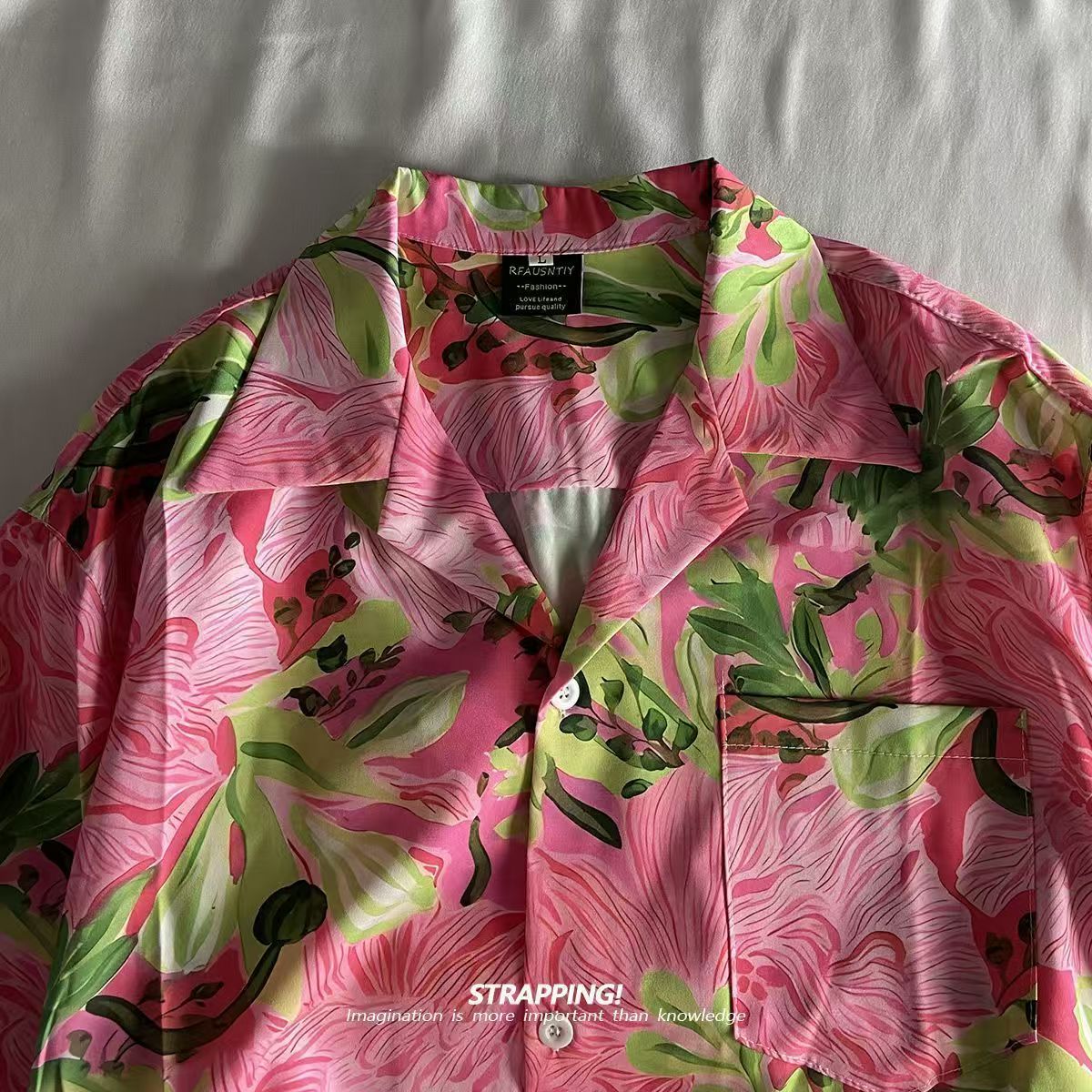 Розовые гавайские рубашки с ку – обзор и цена Vintage Hawaiian Floral Shirt