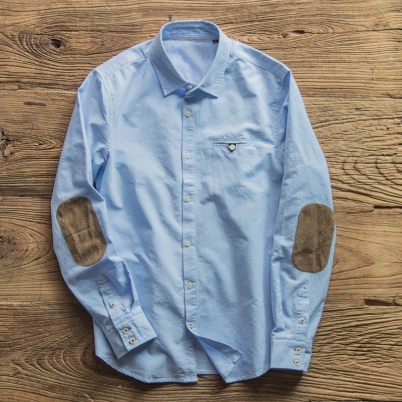 Оксфордская рубашка в стиле ре – обзор и цена Oxford Cotton Casual Shirt Business